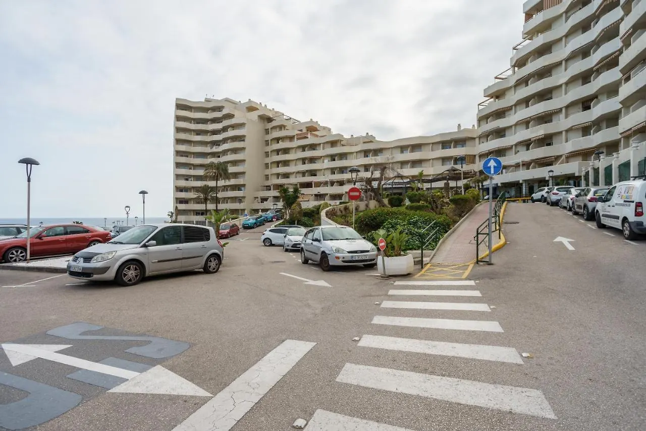 Seaview Beachfront Studio With Aqua Park & Balcony Benalmadena 0*,